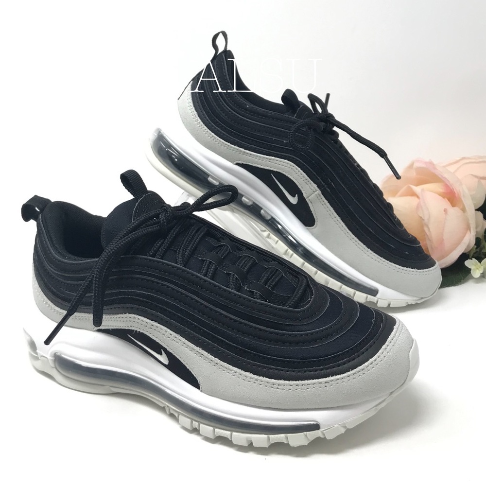 Nike Air Max 97 PRM Black Spruce Aura W AUTHENTIC - Picture 2 of 8
